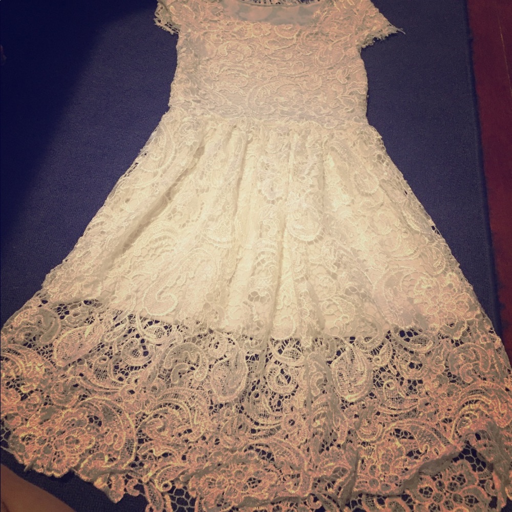 White dress
